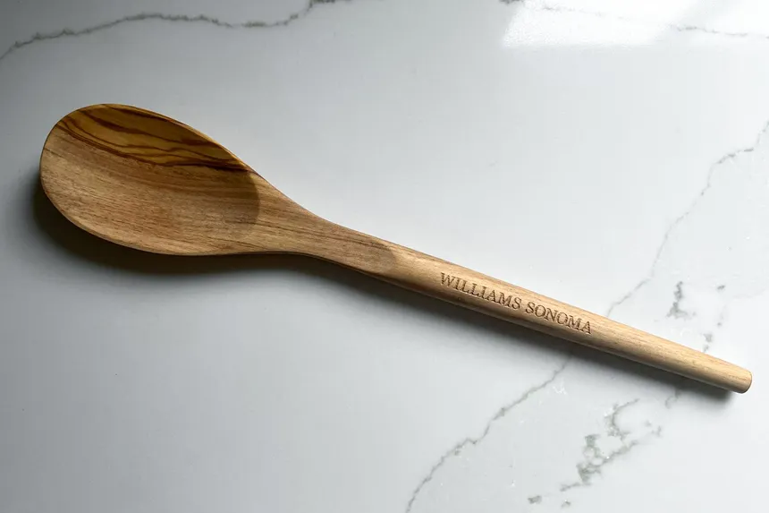 Nordic Teak Wood Cooking Spoon - Image 3